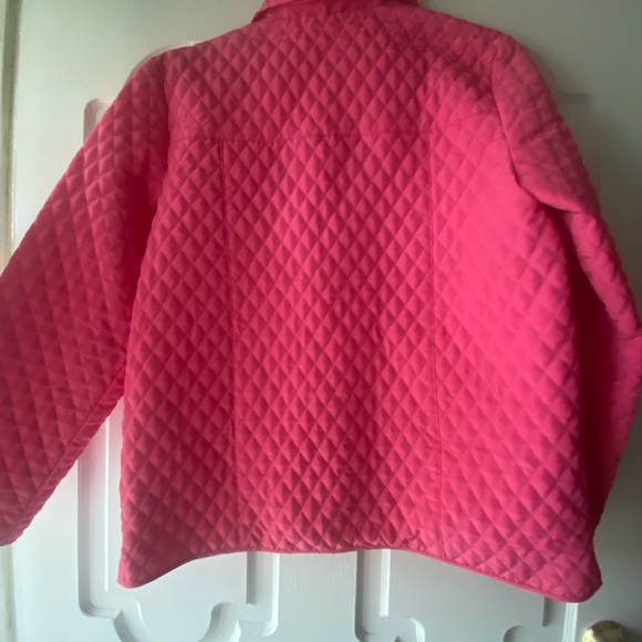 Nordic Lights Black Quilted Jacket/Coat Women's Size L (12-14) Barbiecore - Picture 7 of 8